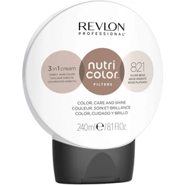 Nutri Color FILTERS – TONING FILTERS 821 Hellblond Irisé Asch, 240 ml, pflegende Farbmaske mit INSTA-PIC-TECHNOLOGY™, Tönungsmaske zur Farbauffrischung von kühlen Perlmutttönen