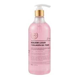 Ribble Rebloom Luxury 7 Collagen Gel Toner 500ml Collagen Ampoule Ampoule Toner / 리블 리블룸 럭셔리 7 콜라겐 겔 토너 500ml 콜라겐앰플 앰플토너