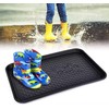 LS-LebenStil Shoe Drip Tray, Black, 60 x 40 cm, Shoe