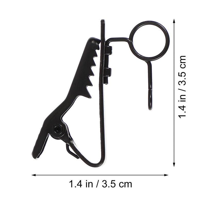 Pack of 10 Microphone Lavalier Mini Mic Lavalier Clip Collar