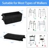 Ｄｏｒｃｙ Walker Basket Folding Walker Bag with Cup Holder and