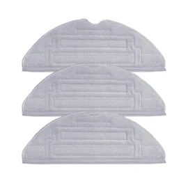 Mop Cloths for Roborock S8 Pro Ultra High Speed Dual Vibration Washable Periodic Replacement Compatible Microfiber Mop (Pack of 3)