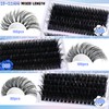 Fluffy Eyelash Extensions 14-22mm Thick Volume Lash Extension Lash Clusters
