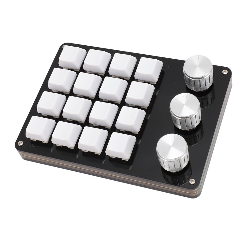 Mini 16 Key Keypad with 3 Knob Custom Programming Hot