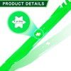 2 Pack 942-04290-X 46 inch Mower Mulching Blade for MTD