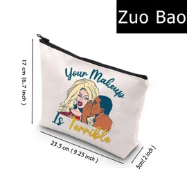 Drag Race Inspired Makeup Bag Drag Queen Gift Your Makeup is Terrible Cosmetic Bag for Fans (Makeup is Terrible)