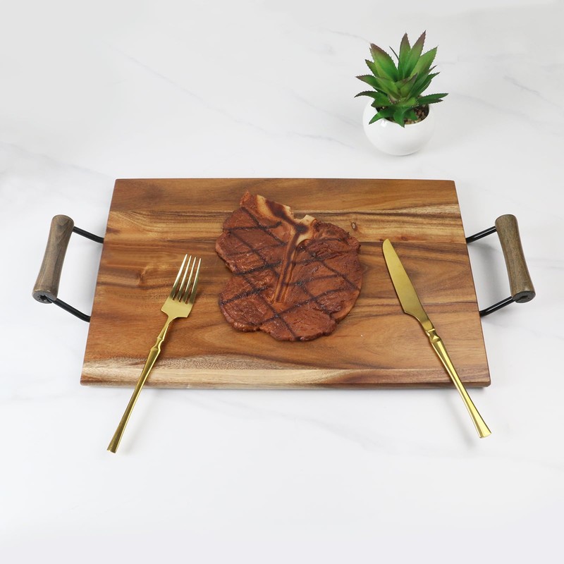 Crapyt 4 PCS Handles for Trays Serving Tray Handles Box