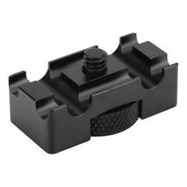 Kamera Kabel Lock Clamp, Haltekabelblock Clip aus Aluminiumlegierung mit 4 Rillen, USB-C Tethering Kabel Block Clip Clamp für alle DSLR Kameras Kabel