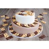 Staedter 15 Piece Embossing Domino Cookie Cutter with Ejector Set,