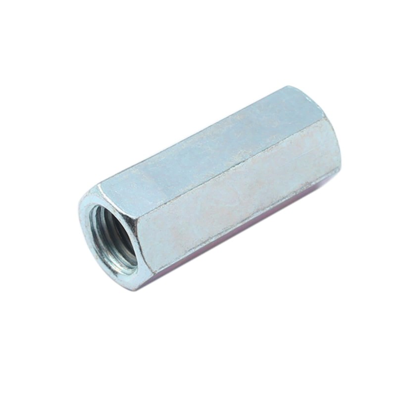 NIDAYE 50 Packs 1/4"-20 UNC Threaded Hex Rod Coupling Nuts,