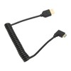 HD Multimedia Interface Cable 8K 48Gbps Right Elbow Mini HD