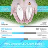 hansang LED E12 Chandelier Light Bulbs, Type B Light Bulbs