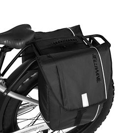 VELOWAVE 30L Bike Rack Pannier Bag Waterproof Bicycle Rear Seat Panniers Pack Commuting Bag