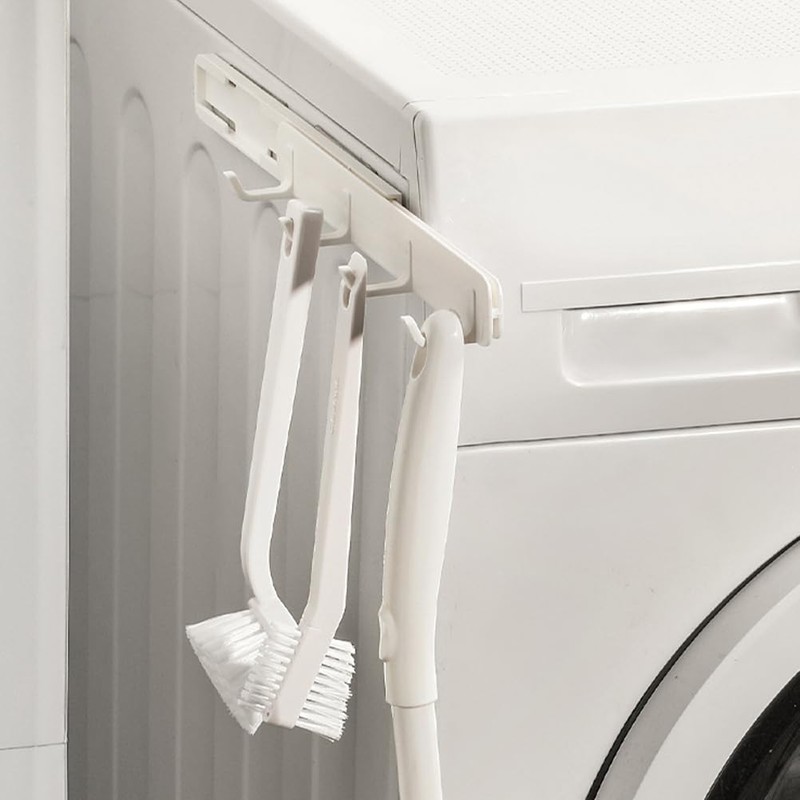 Garneck 2pcs Drawer Gap Slide Hooks Towel Rack Cookware Hanging