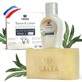 Goat Milk Soap and Lotion, Anti-Pimples, Anti-Acne, Organic Face Care, Handmade in France, Natural Goat Milk Mask and Moisturiser, Eczema, Psoriasis, Natural Care, for Face