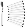 SULOLI Whiteboard Pens,20PCS Black Small Dry Wipe Whiteboard Marker Pens