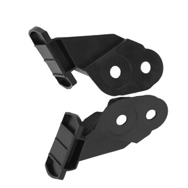 Front Bumper Support, 2pcs 51118195295 Bumper Mounting Bracket Replacement for 3 Series E46 323i 1999‑2000