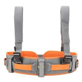 Elderly Transfer Gait Belt Buckle Closure Thickened Strap Safety Gait Walking Assist Device Orange L