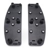 HTTMT- Black Skull Rider Footboard Insert Kit Traditional D Compatible