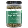 Viva Doria Green Peppercorns, Whole Green Pepper, Steam Sterilized,12 Oz