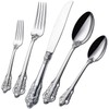 CADYSS Luxurious 20 Piece Silverware Set for 4 - Cutlery