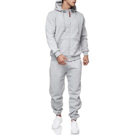CUBECIRCLE Sweatsuits for Men 2 Piece Men's Jogging Tracksuit Set Hoodie Casual Athletic Long Sleeve Zipper Suit Set