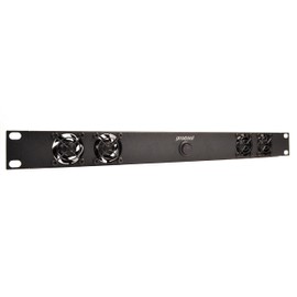 PROCOOL SX2240 / 1U Silent Rack Mount Fan/Airflow = Intake/Home Theater AV Cabinet Cooling Broadcast Network Server Recording Studio Rack Mount Fan Panel 19"