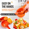 Zulay Kitchen Premium Metal Orange Squeezer – Heavy-Duty Manual Citrus