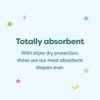Babyganics Size 6, 88 count, Absorbent, Breathable, Triple Dry Protection