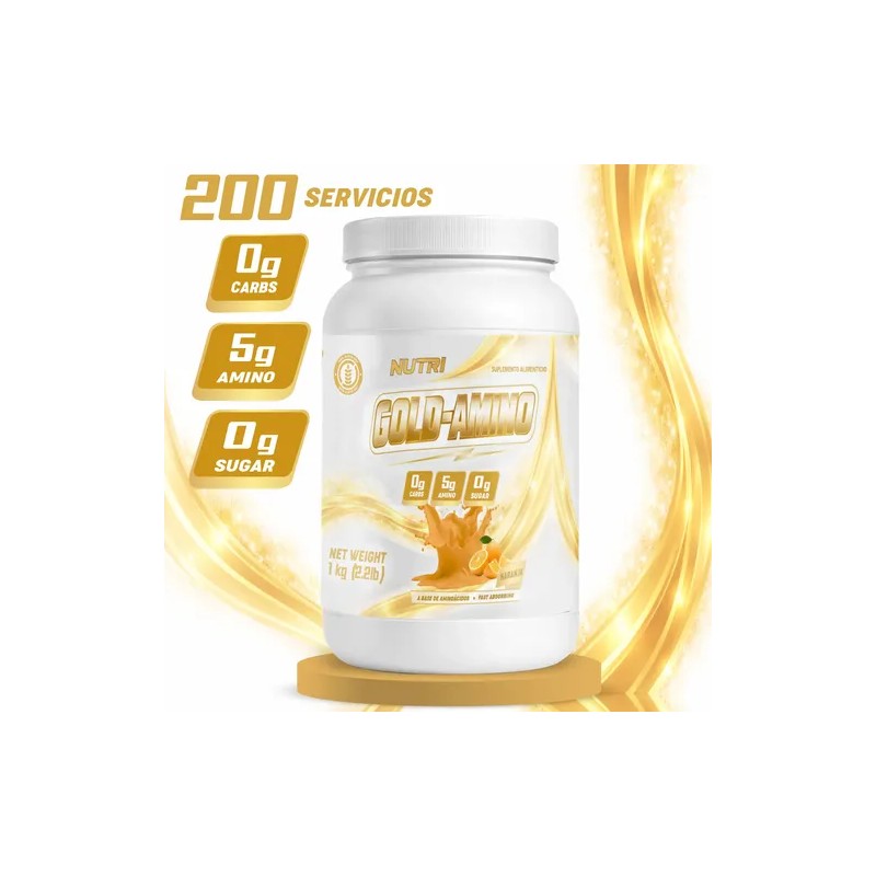 Aminoácidos En Polvo Nutri Gold 1kg