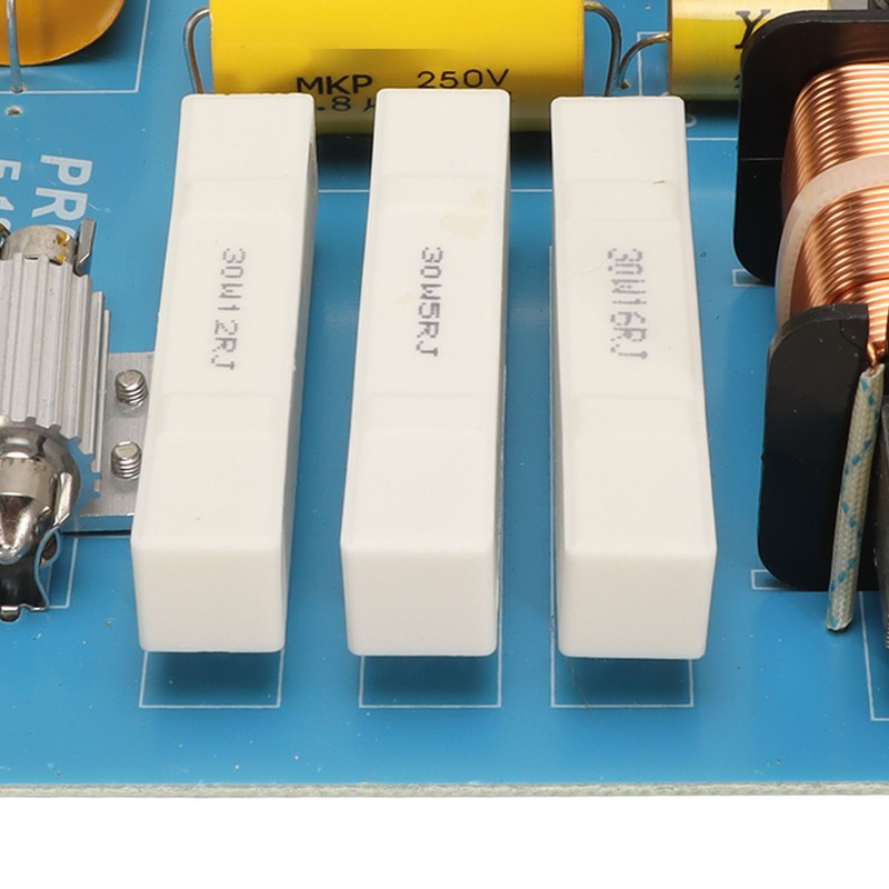 2 Way Crossover 800W Maximum Treble Bass Professional Frequency Divider