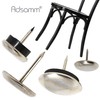 Adsamm® 32 x Metal Glides with Buffer and Nail /