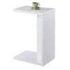 Convenience Concepts Northfield Admiral C End Table, White