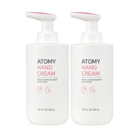 Atomy hand cream 300ml large capacity x 2 / 애터미 핸드크림 300ml 대용량 x 2개