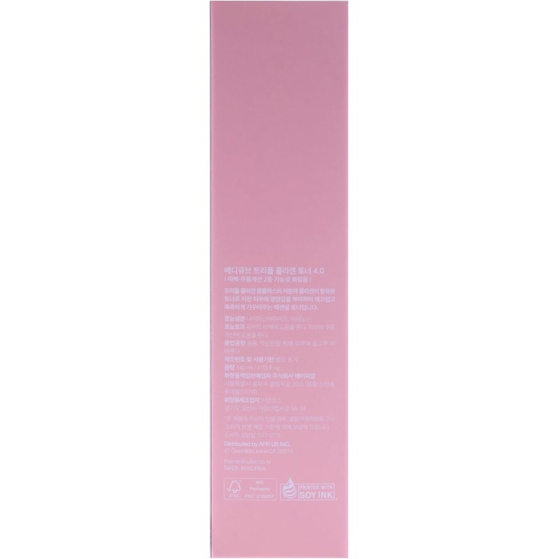 Triple Collagen Toner by Medicube for Women - 4.73 oz