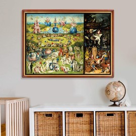 Puzzle 1000 Pieces Adults The Garden of Earthly Joys by Hieronymus Bosch 70 x 50 cm Puzzles for Adults Educational Game Challenge Toy 1000 Piece Puzzles for Adults Children
