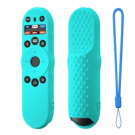 Funda de silicona para control remoto Vizio TV Remote XRT270 Smart TV 2023, funda de silicona Vizio para VIZIO XRT270 funda de silicona con cordón (verde menta)