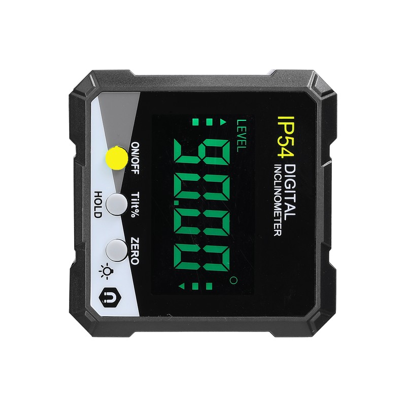 IP54 4*90° Portable Digital Inclinometer LCD Backlight Digital Protractor Slope