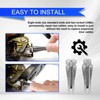 8 ENDS Door Latch Cable Repair Kit Vehicle Door -