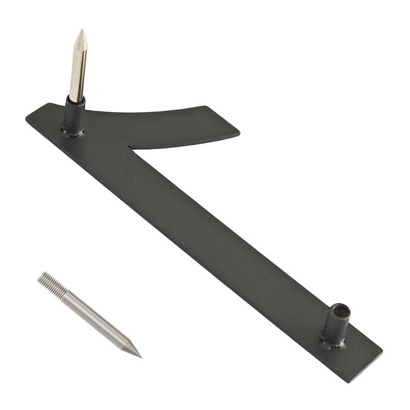 Ywonoby Stainless Steel House Number - RAL 7016 Anthracite Grey