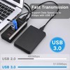 RSHTECH Powered USB Hub 3.0, 5 Port USB 3 Hub