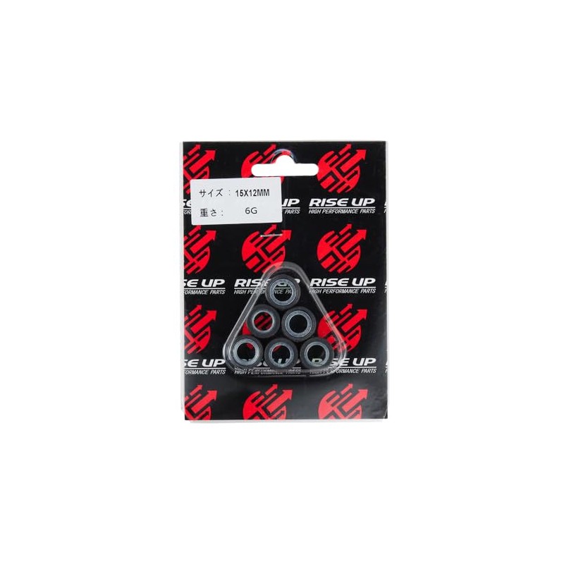 バイクパーツセンター(Bike Parts Center) ウェイトローラー 6.0g 6個入り ヤマハ ジョグ 等 30-80-17