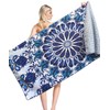 Blue Giraffe Beach Towel, Super Soft, Swim Towel, Microfiber, Bath