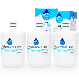 3-Pack Replacement for Sears/Kenmore 79551019012 Refrigerator Water Filter - Compatible with Sears/Kenmore ADQ72910902, GEN11042FR-08, 46-9890 Fridge Water Filter Cartridge