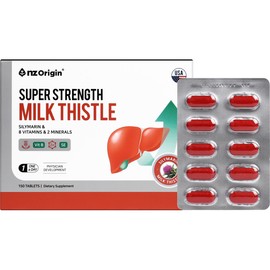ANGET ORIGIN Enget Origin Liver Health Super Strength Milk Thistle 3pcs Silymarin Vitamin B group minerals contained vitality / 엔젯오리진 간건강 슈퍼 스트렝스 밀크씨슬 3개 실리마린 비타민B군 미네랄 함유 활력