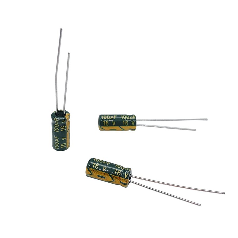 PENGLIN 20pcs Electrolytic Capacitors Aluminum Electrolytic Capacitors 16V 100UF 105℃