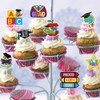 24Pcs Kindergarten Graduation Cupcake Toppers Preschool Graduated Cupcake Picks for