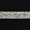 HAAMIIQII Natural White Mother of Pearl Shell Beads 2x4mm Heishi