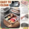 Yiyiring 6 Pcs Stainless Steel Food Storage Containers with Lids