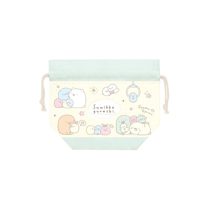 San-X Sumikko Gurashi Lunch Drawstring Bag CA49003